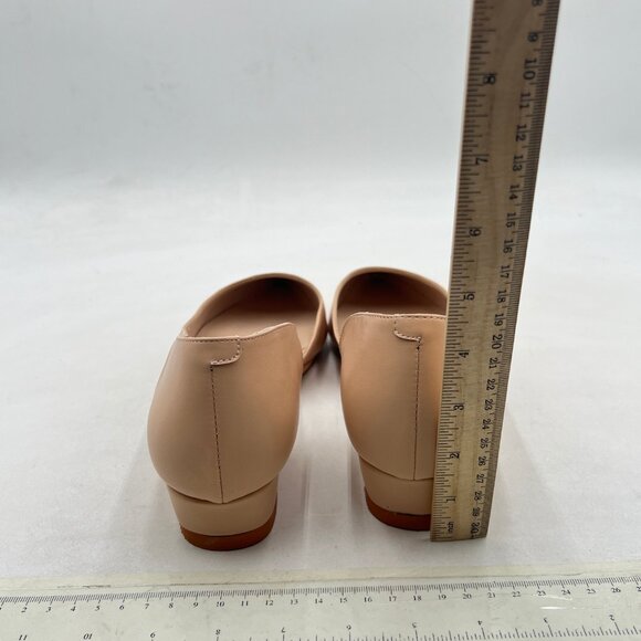 Wansseny Nude Pointed Toe D'Orsay Comfy Insole Slip on Daily Commuting Shoes - Picture 5 of 8